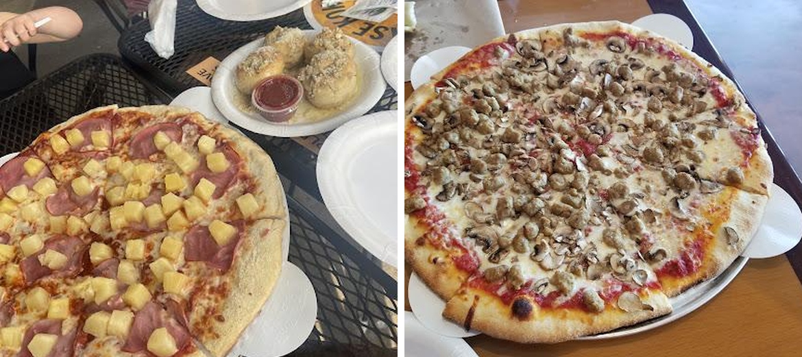 Pizza Corner Menu