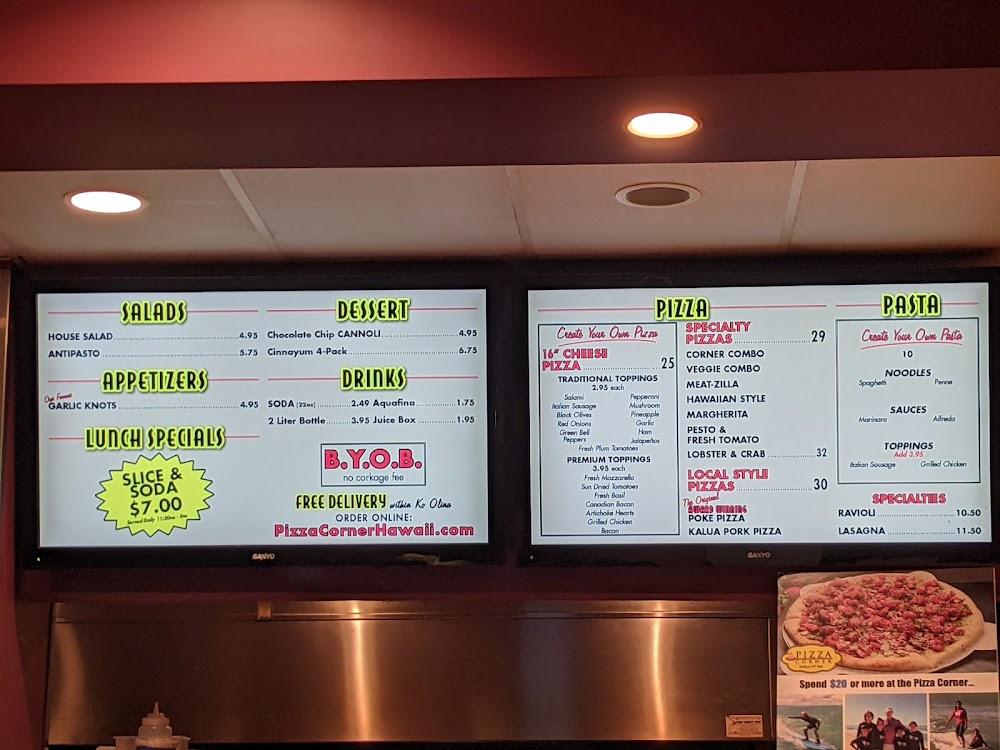 Pizza Corner Menu image 1